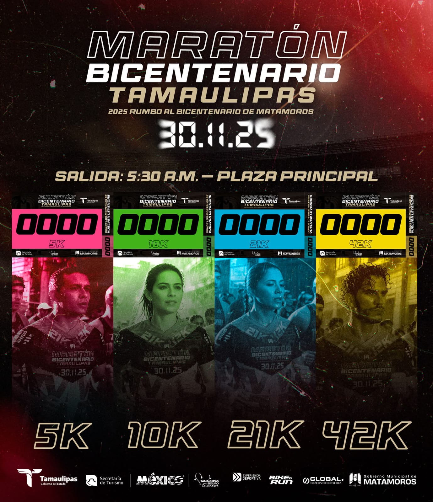 Gobierno de Beto Granados anuncia los preparativos finales para el Maratón de Matamoros