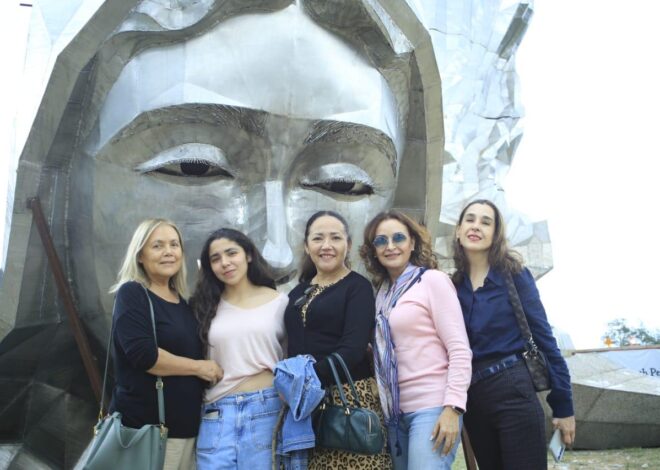 Antes de su inauguración, se incrementan visitas a la Virgen monumental de El Chorrito