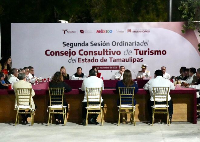 Celebran segunda sesión del Consejo Estatal de Turismo de Tamaulipas