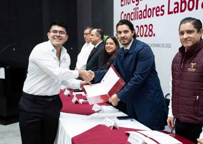 Entrega Centro de Conciliación Laboral de Tamaulipas 24 nombramientos