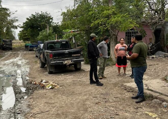 Efectúa gerente general de COMAPA Altamira recorrido de supervisión de obras en zona rural