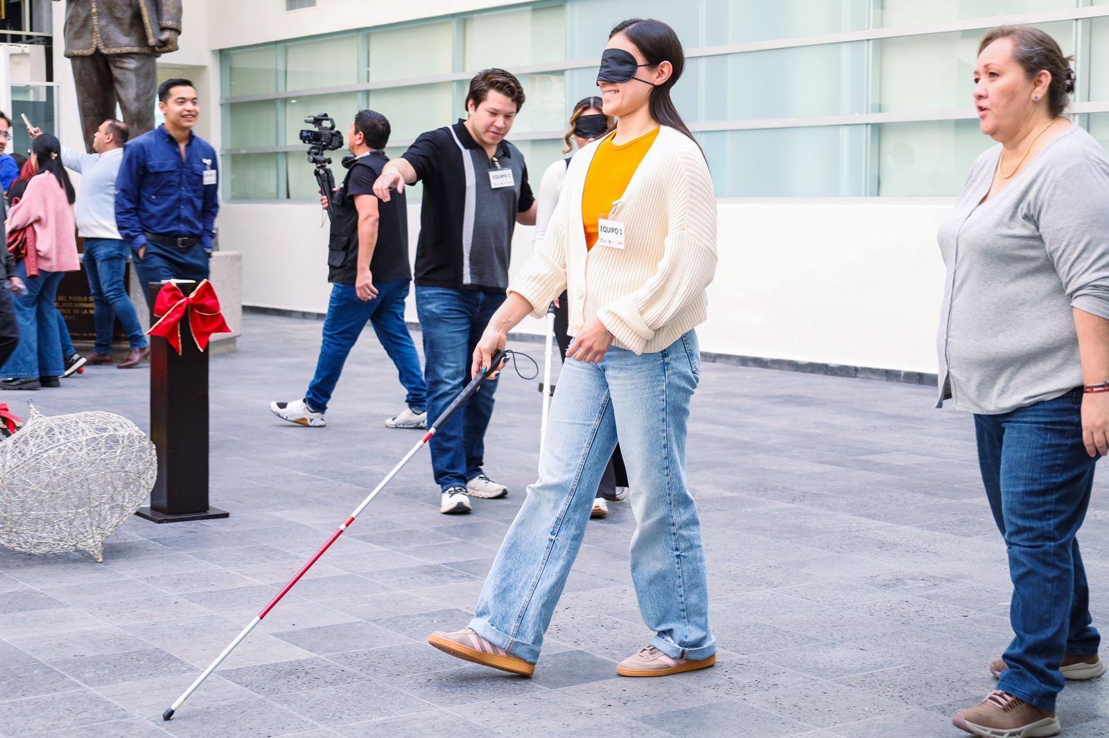 Impulsa Tamaulipas acciones de sensibilización e inclusión con evento deportivo “Circuito de los Sentidos”