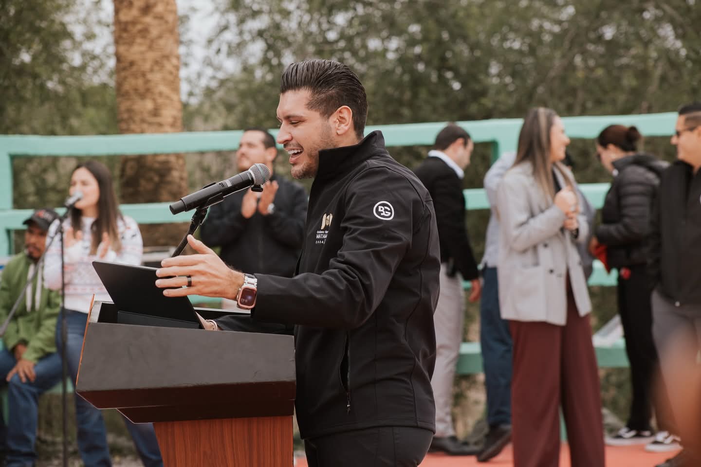 Alcalde Beto Granados encabezó la reinauguración del Parque Lineal del Bordo del Río Bravo