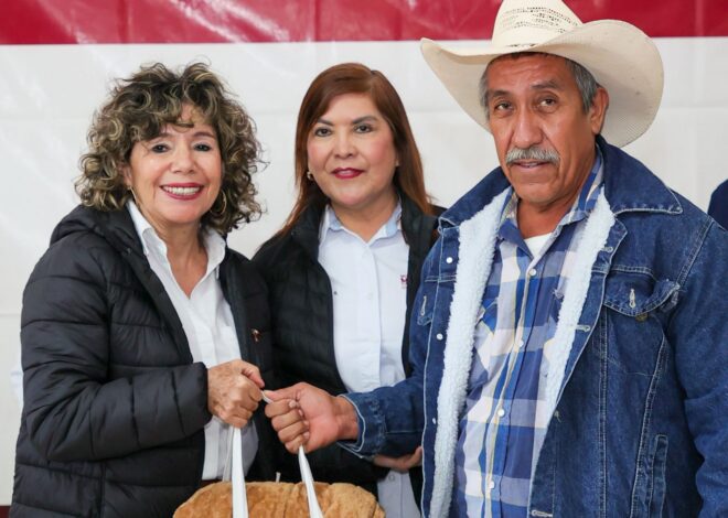 Lleva SEBIEN apoyos sociales a Hidalgo y Mainero