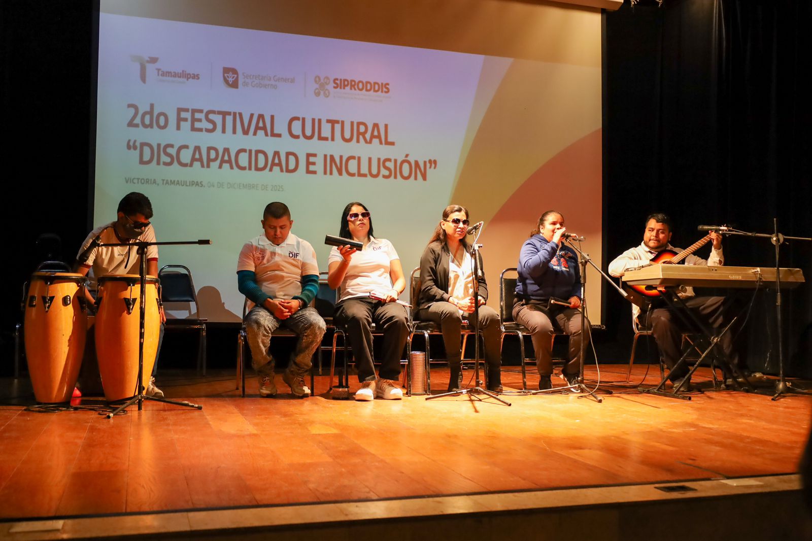 Arte y diversidad brillan en el 2° Festival Cultural por la Inclusión en Tamaulipas