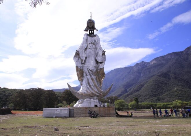 La escultura de la Virgen de la Misericordia avanza hacia su entrega; será inaugurada el próximo 12 de diciembre