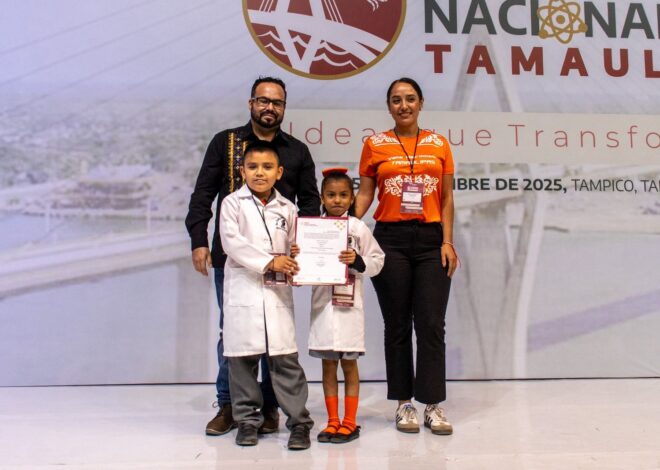 Impulsan proyectos de estudiantes de Tamaulipas a certámenes globales de innovación