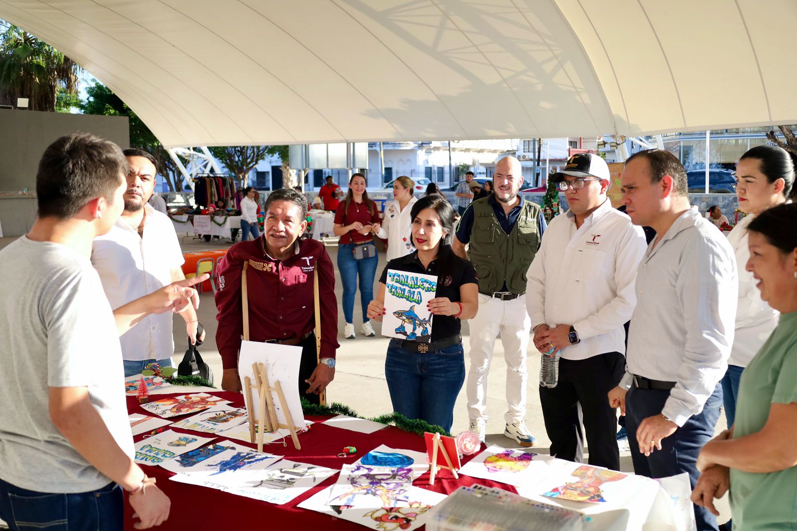Concluye con éxito la Jornada de Inclusión Masiva con una nueva edición del tradicional Mercado Navideño