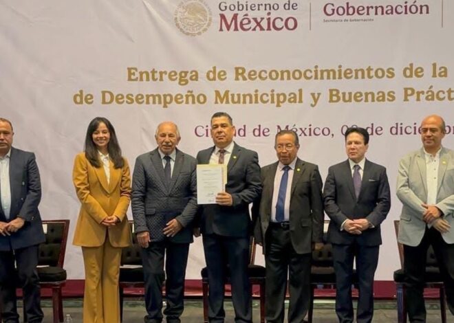 Recibe Tamaulipas reconocimiento del INAFED por implementación de la guía consultiva de desempeño municipal 2025