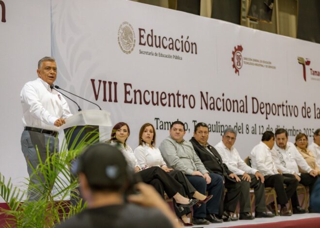 Inaugura secretario de Educación Encuentro Nacional Deportivo DGETI 2025