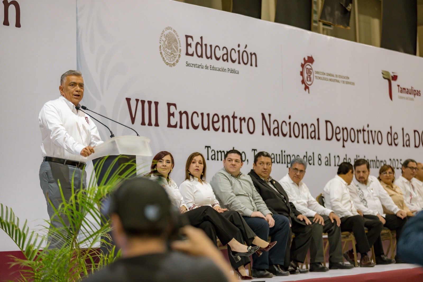 Inaugura secretario de Educación Encuentro Nacional Deportivo DGETI 2025