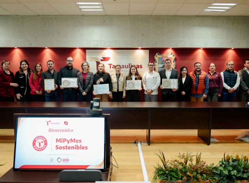 Reconocen a empresas tamaulipecas galardonadas con distintivo “México Muy Mexicano”