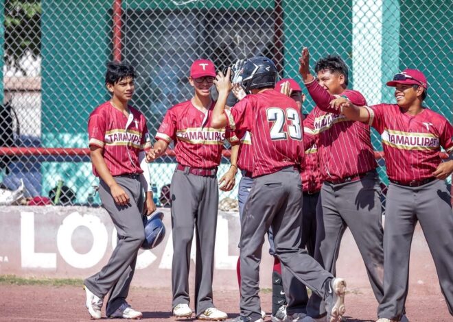 Realiza INDE Tamaulipas fase estatal de voleibol y béisbol rumbo a Olimpiada Regional 2026