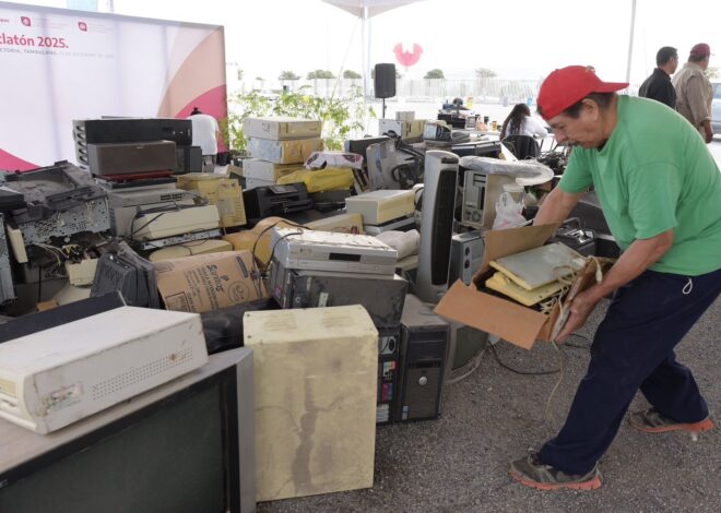Responde ciudadanía al llamado ambiental con Reciclatón