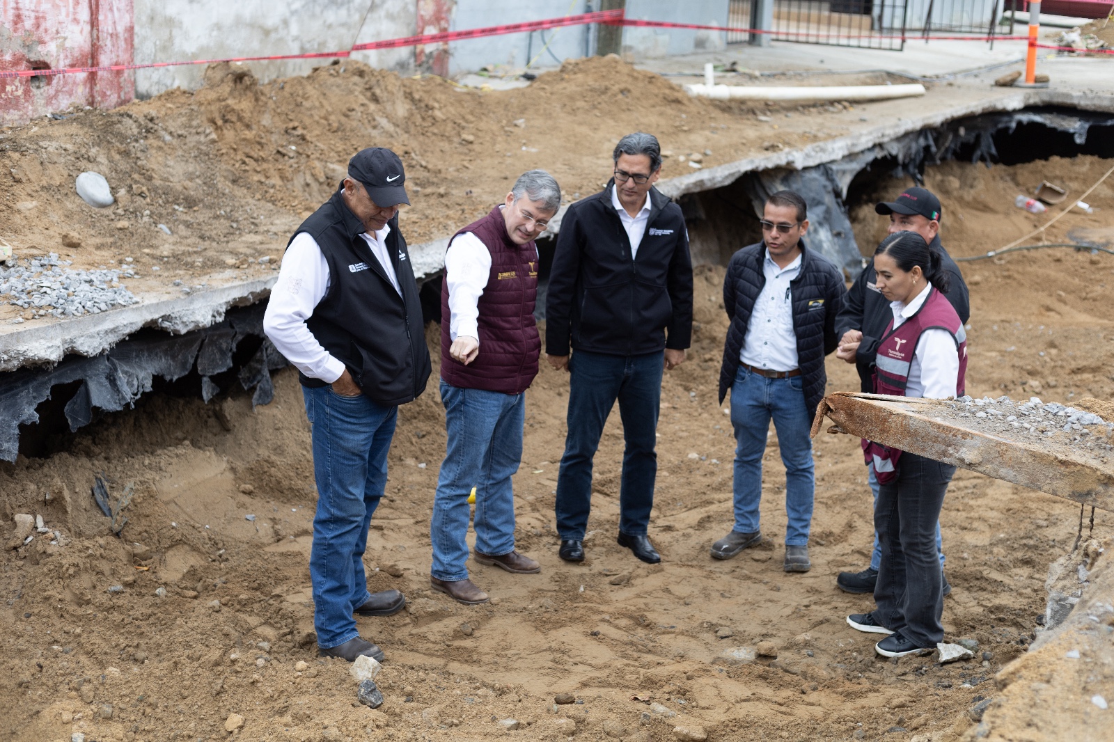 Avanza rehabilitación integral de la red sanitaria en importante sector de Ciudad Madero