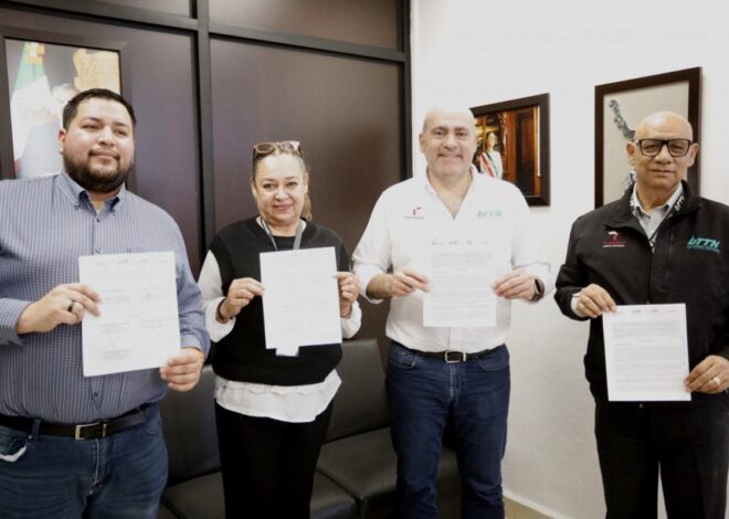 Impulsa UTTN formación profesional mediante nueva alianza estratégica empresarial
