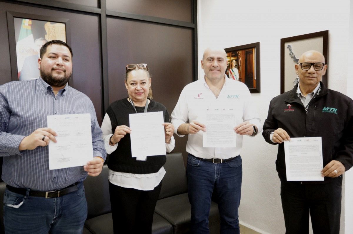 Impulsa UTTN formación profesional mediante nueva alianza estratégica empresarial