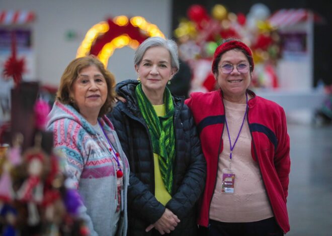 Comparte María de Villarreal el bazar “Un DIFciembre para recordar” junto a familias y emprendedores