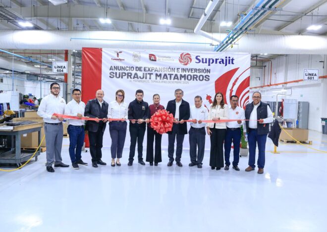 Suprajit México anuncia expansión y creación de 800 nuevos empleos en Matamoros