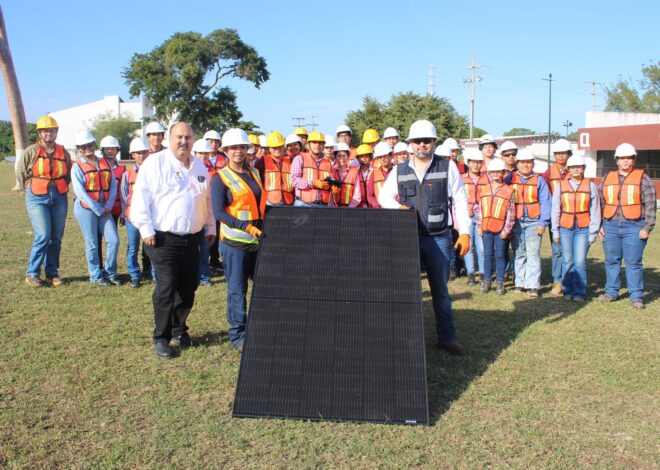 Realiza SEDENER capacitación en sistemas fotovoltaicos autónomos para viviendas en la UT de Altamira