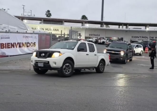 Más de cuatro mil vehículos de paisanos ingresan a Tamaulipas por Nuevo Laredo