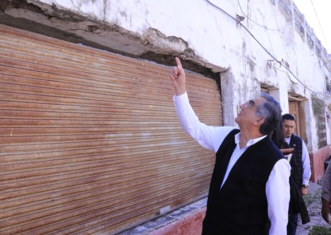 Transformará Américo edificio abandonado en modernas oficinas gubernamentales