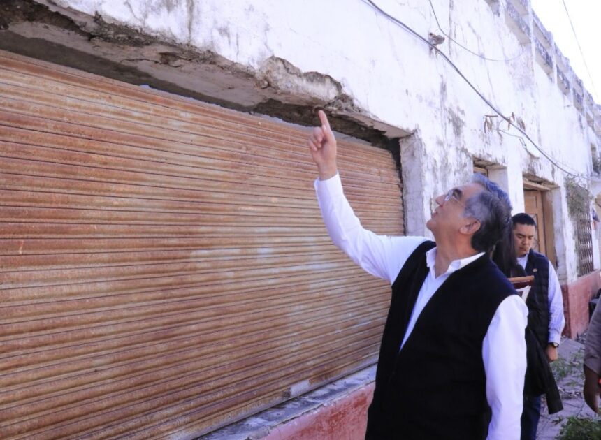 Transformará Américo edificio abandonado en modernas oficinas gubernamentales