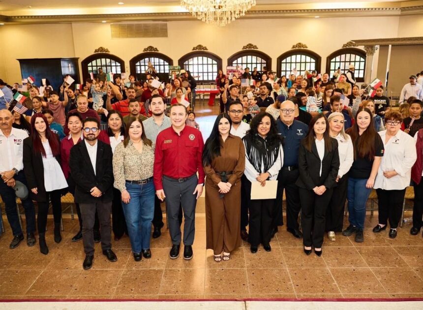 Entrega ITM 250 actas de doble nacionalidad a niñas, niños y adolescentes en Gustavo Díaz Ordaz