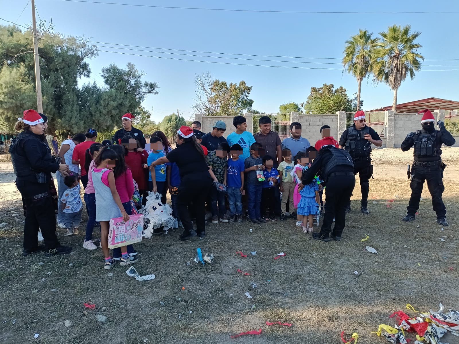 Con juguetes y convivencia, Guardia Estatal impulsa prevención social del delito en San Carlos
