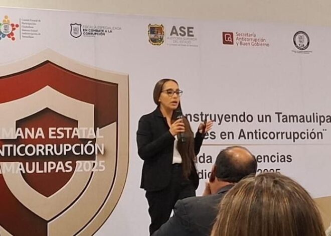 Participa Transparencia en jornada de ponencias «Construyendo un Tamaulipas Íntegro”