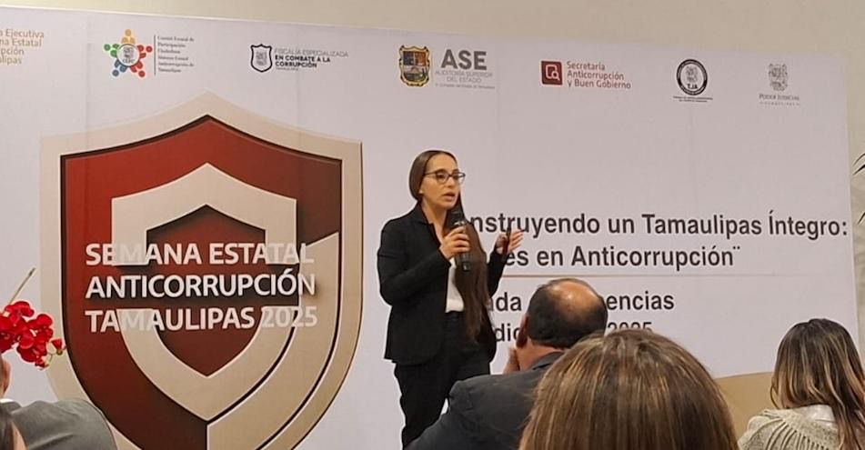 Participa Transparencia en jornada de ponencias «Construyendo un Tamaulipas Íntegro”