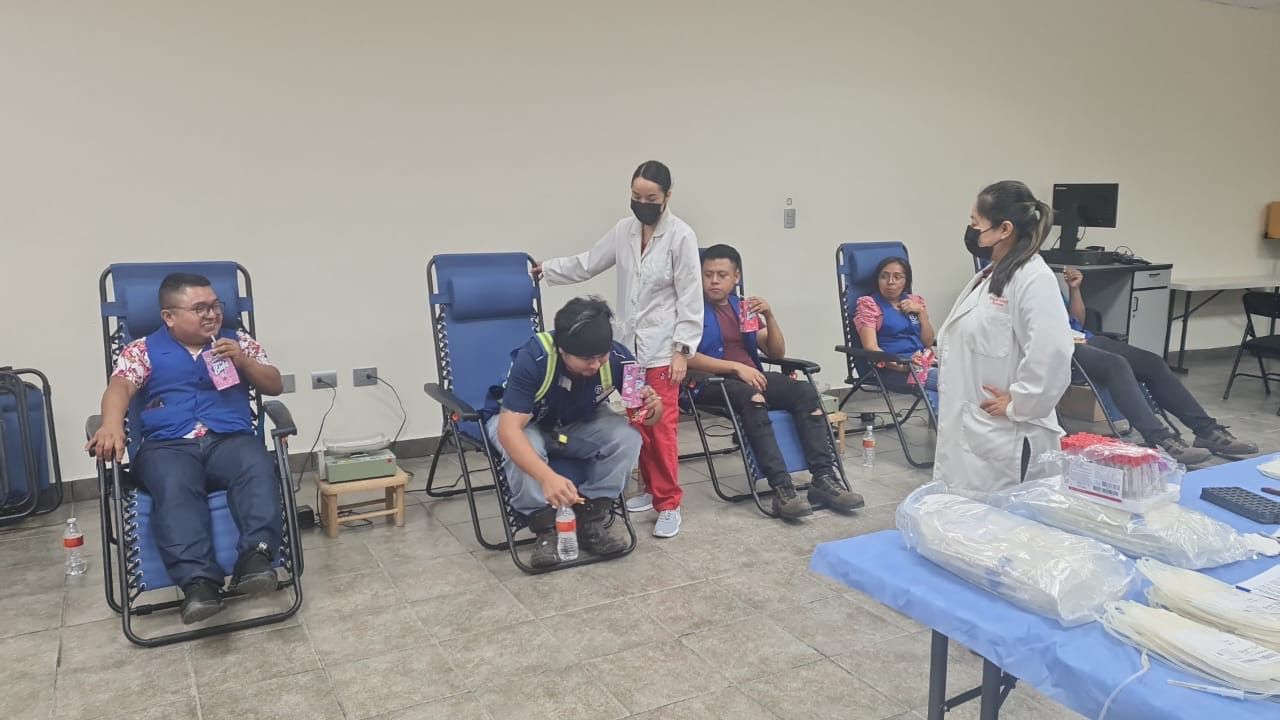 Promueve SST donación altruista y voluntaria de sangre