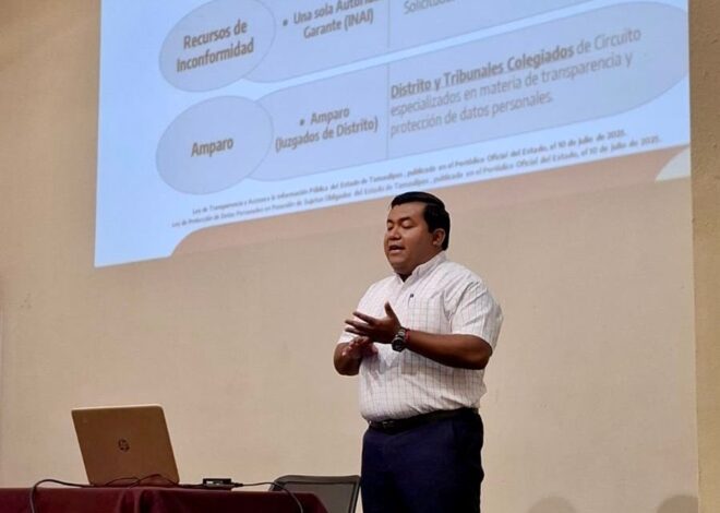 Capacita TPT a mil 700 personas públicas en acceso a la información y protección de datos personales