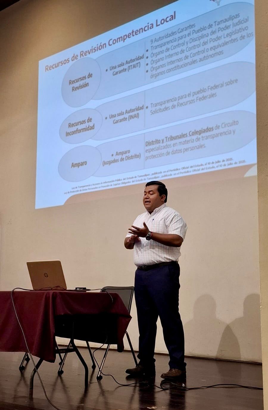 Capacita TPT a mil 700 personas públicas en acceso a la información y protección de datos personales