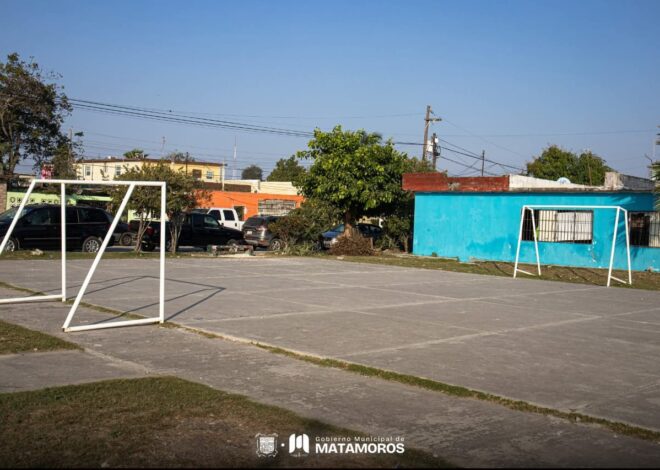 Gobierno de Beto Granados, a través de la Cuadrilla Renace, transforma el parque de la colonia Roberto Guerra