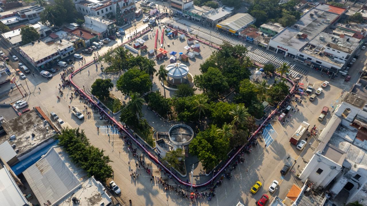 Celebran Gobierno de Altamira y DIF Municipal a niñas y niños por el Día de Reyes