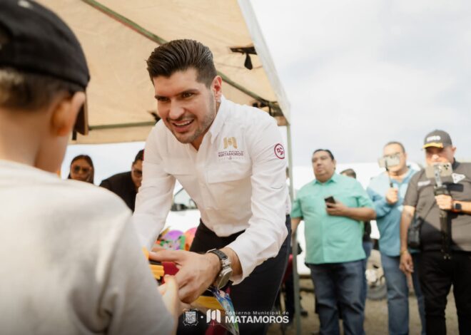 Alegría y convivencia en la colonia Jesús Vega Sánchez, encabezada por el alcalde, Beto Granados