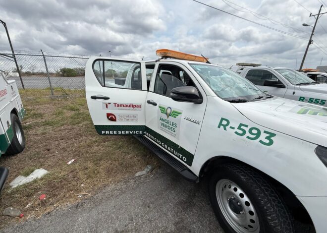 Brindan Ángeles Verdes atención a 2,486 turistas en Tamaulipas