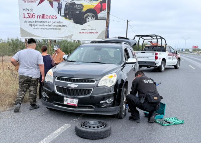 Guardia Estatal realizó cerca de 190 mil apoyos carreteros en el último año