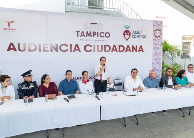 Encabeza Mónica Villarreal Anaya primera Audiencia Ciudadana “Aquí Contigo”