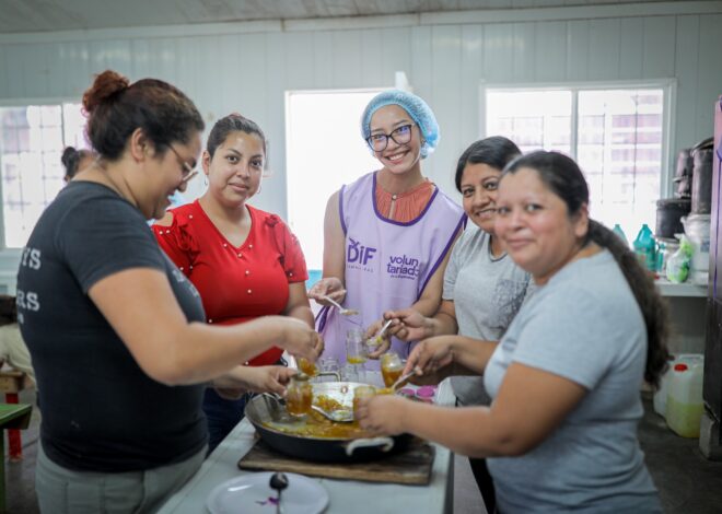 Participa el Voluntariado Juvenil del DIF Tamaulipas en actividades comunitarias