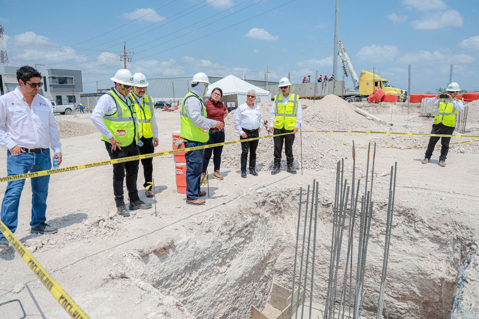 Fortalece construcción de subestaciones el sistema eléctrico de Tamaulipas