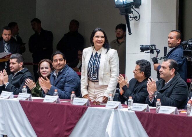 Participa Presidenta Municipal Mónica Villarreal en Instalación del Consejo Estatal de Paz y Justicia Cívica