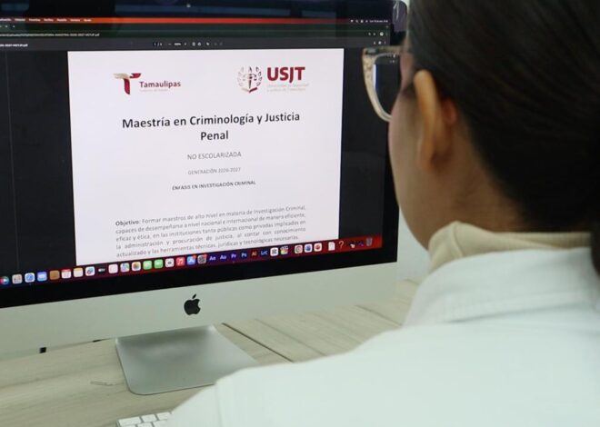 Habilita USJT inscripciones para maestrías en línea 2026-2027