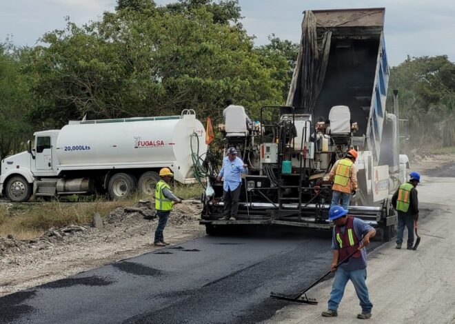 Avanza infraestructura vial en El Mante: Gobierno de Américo rehabilita carretera a La Temporalera