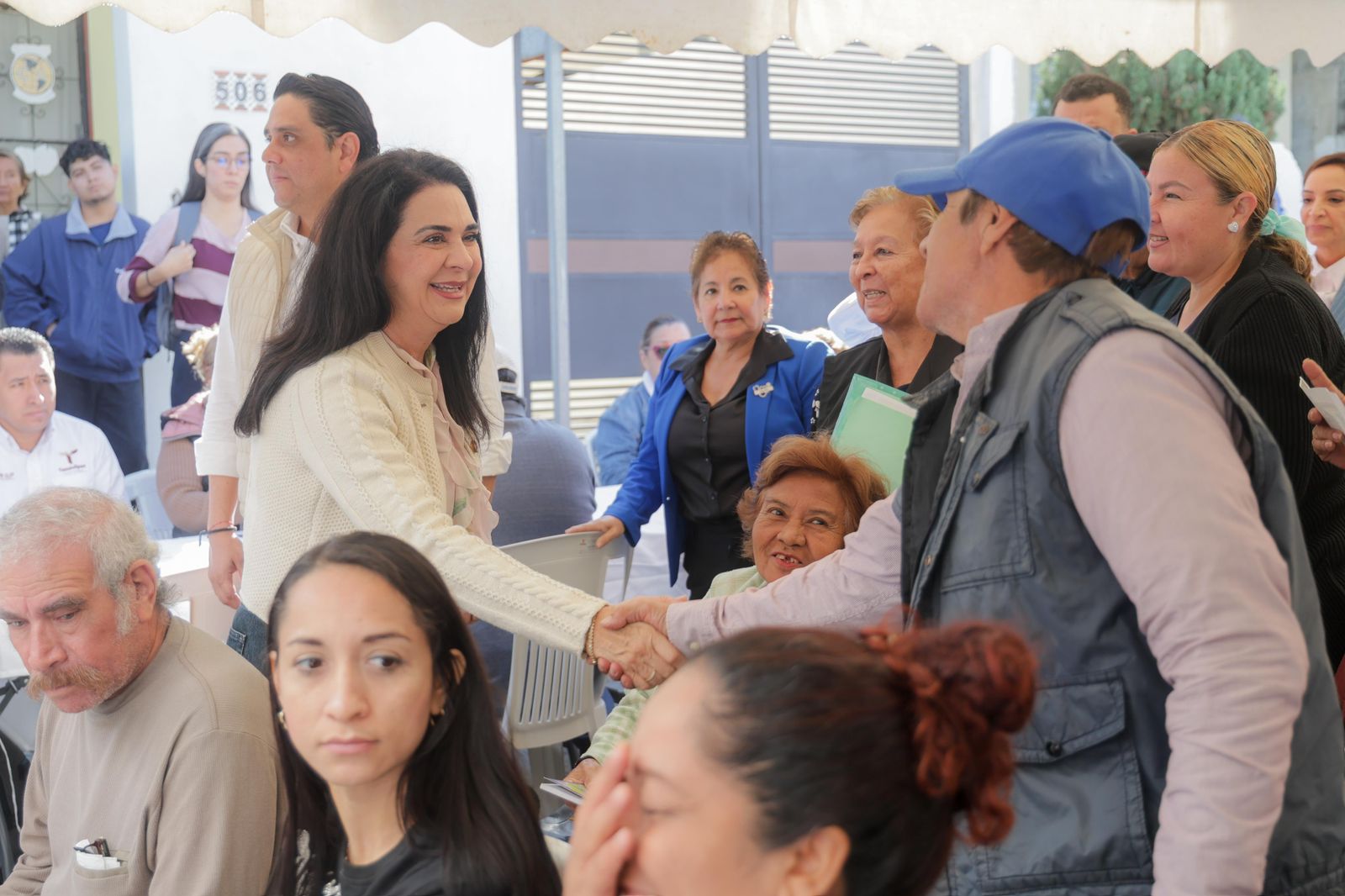 Encabeza Mónica Villarreal Nueva Audiencia Ciudadana ‘Aquí Contigo’ en la Col. Unidad Modelo