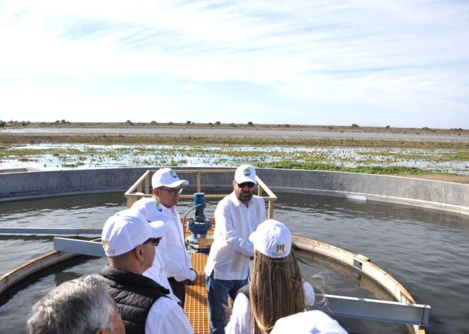 Avanza modernización de la PTAR Oeste de Matamoros
