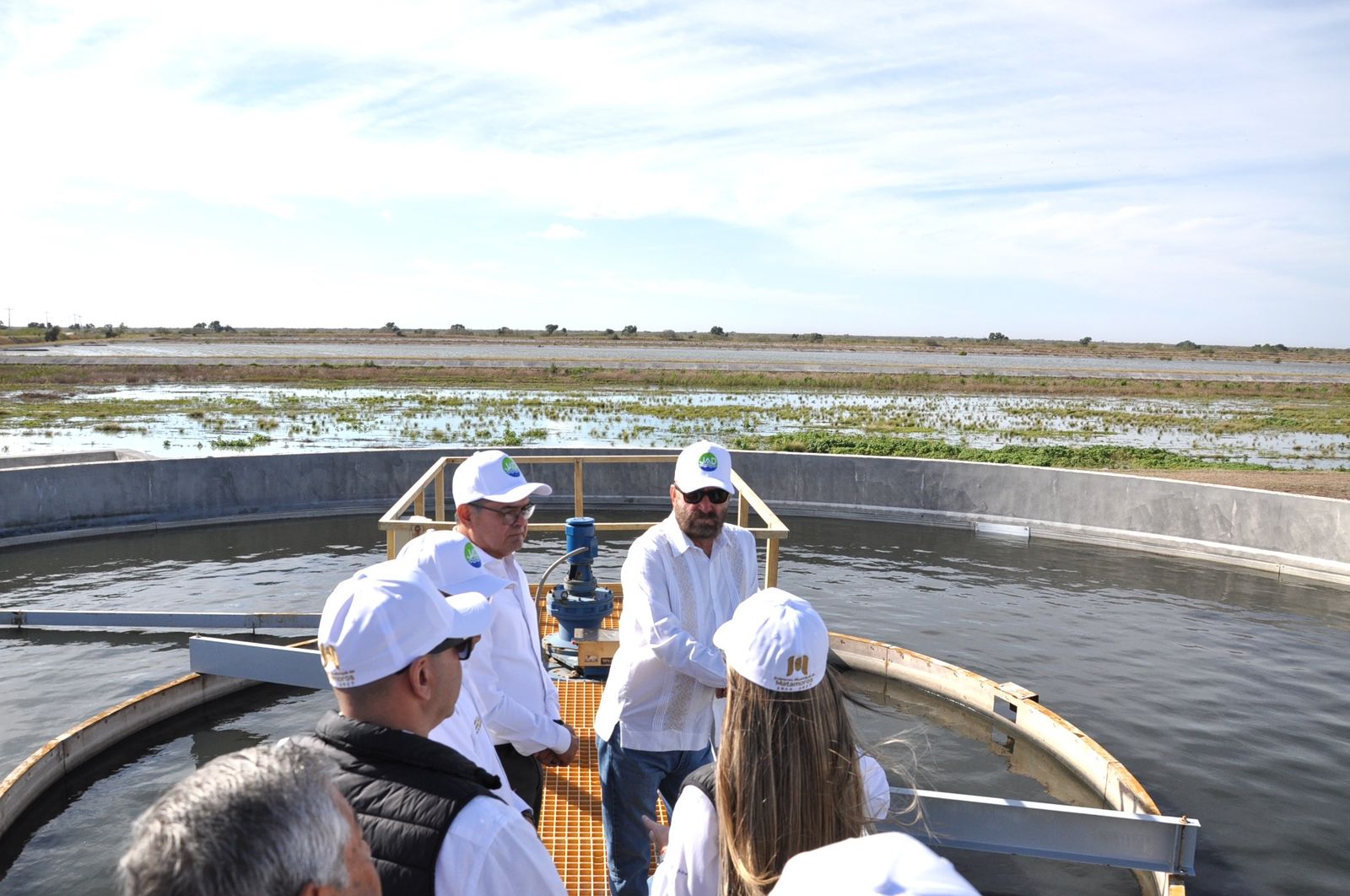 Avanza modernización de la PTAR Oeste de Matamoros