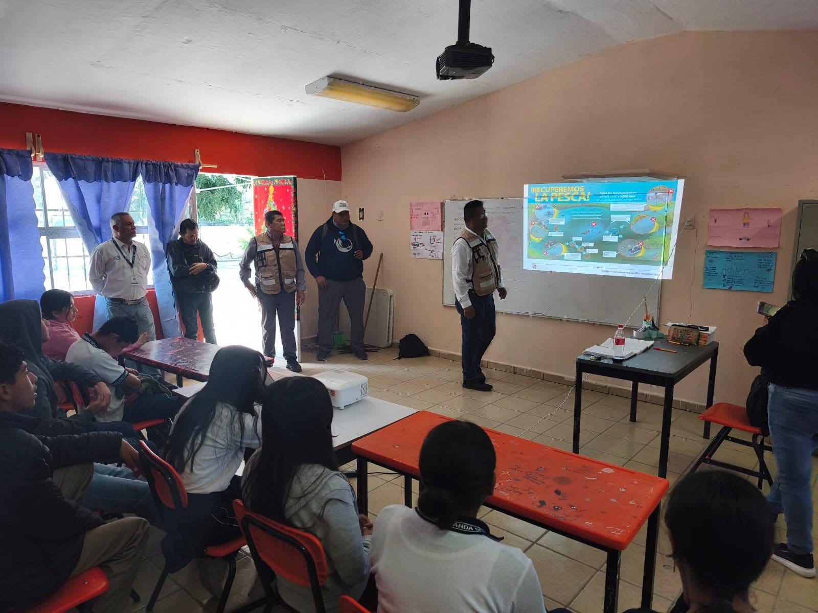 Promueven educación pesquera en comunidades de Altamira