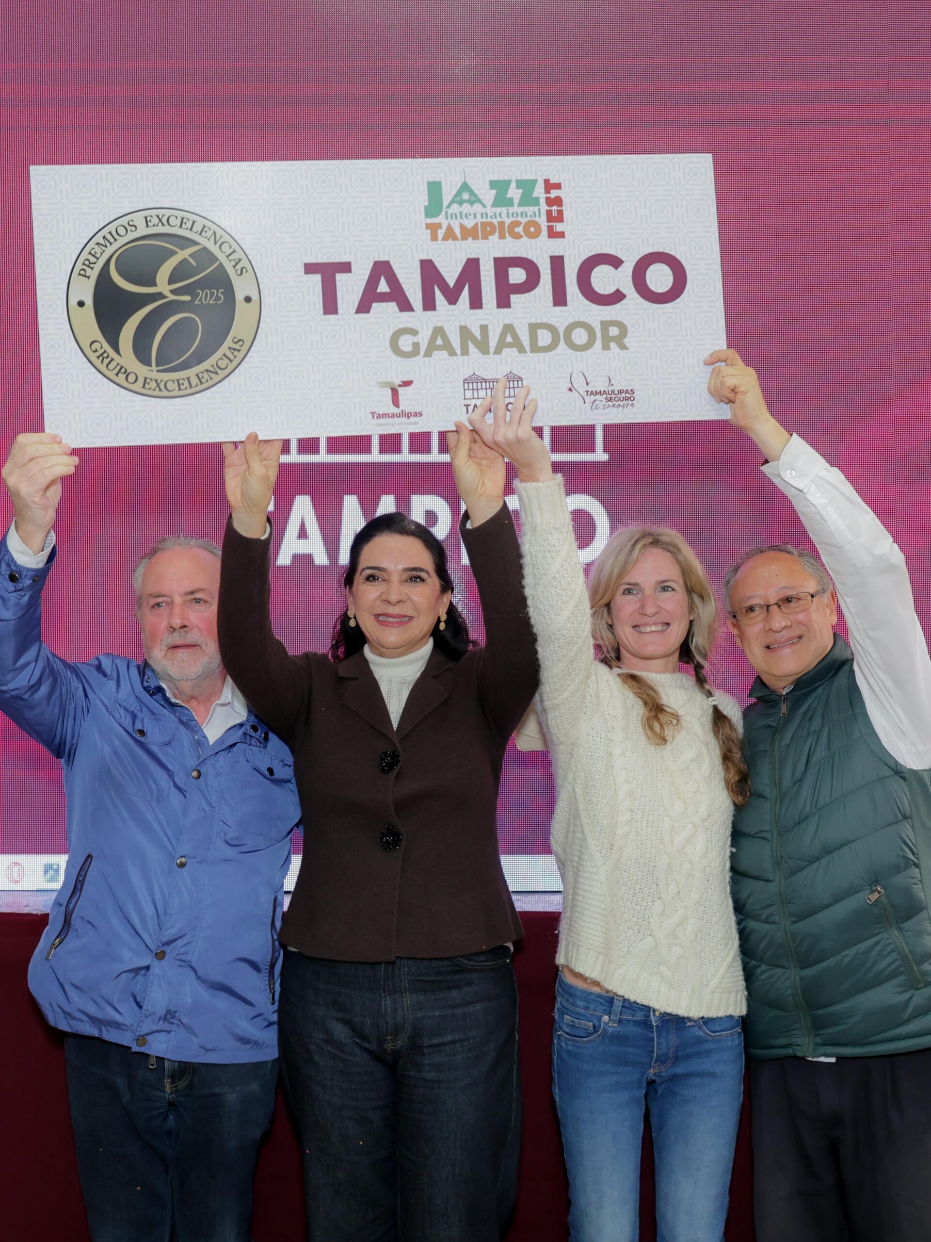 Obtiene Tampico Premio Internacional de Excelencia Turística por el Festival de Jazz